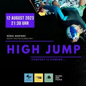Werbebanner für den High Jump Context am 12. August 2023 um 21:30 Uhr
